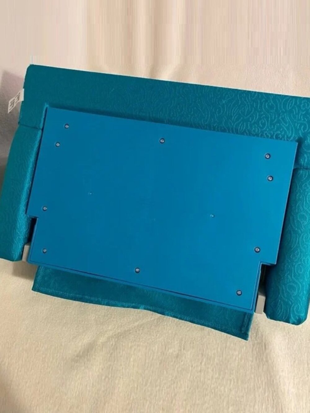 American Girl 18" doll Maryellen's teal sofa couch sleeper bed RETIRED - Picture 4 of 14